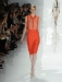 A model walks the runway at the Derek Lam Spring 2012 fashion show during Mercedes-Benz Fashion Week at The Stage at Lincoln Center on September 11, 2011 in New York City.